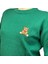 Pullover Zümrüt Ayıcık Detaylı Kışlık Kazak 4