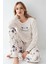 Arnetta 3411-S Kadın Uzun Kol Pijama Takım 1