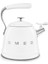 Beyaz 2.3 Lt Set Üstü Düdüklü Çay/kahve Kettle, 50's Style 1