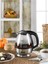 Gri Renkli Cam Kettle, Şık ve Dayanıklı Su Isıtıcı 4