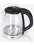 Şeffaf 1.7l Cam Kettle, Beyaz Renk, Dayanıklı ve Şık Tasarım 2