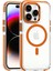 iPhone 14 Pro Max Bella Magsafe Kapak - Turuncu 1