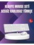 Depomix Kablosuz Klavye Mouse Takımı - Ergonomik, Sessiz ve Enerji Tasarruflu 1