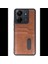 Xiaomi Redmi 13C Kılıf Sara Kartvizitli Deri Kılıf 2