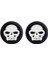 Skull Ps5/ps4/ps3/xbox One/one X/one S/series X/series S 3D Analog Silikon Koruyucu -2 Adet 1