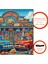 Ahşap Puzzle – Küçük Kasaba Pazarı, 353 Parça, 29x29 cm – Benzersiz Şekilli ve Özel Figürlü, Yapıştırıcı Folyo Dahil, Dekoratif Yetişkin Yapboz - |S1-27| 12