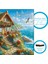 Ahşap Puzzle – Deniz Kenarında Kır Evi, 353 Parça, 29x29 cm – Benzersiz Şekilli ve Özel Figürlü, Yapıştırıcı Folyo Dahil, Dekoratif Yetişkin Yapboz - |S1-24| 12
