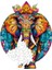 Ahşap Puzzle – Mandala Fil, 220 Parça, 28x36 cm – Benzersiz Şekilli ve Özel Figürlü, Yapıştırıcı Folyo Dahil, Dekoratif Yetişkin Yapboz - |WZ-20| 10