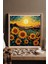 Ahşap Puzzle – Günebakan Tarlasında Akşamüstü, 353 Parça, 29x29 cm – Benzersiz Şekilli ve Özel Figürlü, Yapıştırıcı Folyo Dahil, Dekoratif Yetişkin Yapboz - |S1-30| 9
