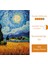 Ahşap Puzzle – Van Gogh Yıldızlı Gece Reprodüksiyonu, 353 Parça, 29x29 cm – Benzersiz Şekilli ve Özel Figürlü, Yapıştırıcı Folyo Dahil, Dekoratif Yetişkin Yapboz - |S1-35| 11