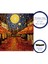 WePuzzleUp Ahşap Puzzle – Van Gogh Kafe Terasta Yıldızlı Gece Reprodüksiyonu, 353 Parça, 29x29 cm – Benzersiz Şekilli ve Özel Figürlü, Yapıştırıcı Folyo Dahil, Dekoratif Yetişkin Yapboz - |S1-33| 10