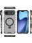 iPhone 17 Aır Telefon Kılıfı, Şeffaf Manyetik Düşmeye Dayanıklı Kılıf Kapağı ve Halka Tutucu iPhone 17 Aır (Yurt Dışından) 3