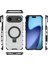 iPhone 17 Aır Telefon Kılıfı, Şeffaf Manyetik Düşmeye Dayanıklı Kılıf Kapağı ve Halka Tutucu iPhone 17 Aır (Yurt Dışından) 3