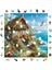 Ahşap Puzzle – Deniz Kenarında Kır Evi, 353 Parça, 29x29 cm – Benzersiz Şekilli ve Özel Figürlü, Yapıştırıcı Folyo Dahil, Dekoratif Yetişkin Yapboz - |S1-24| 9