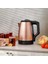 Paslanmaz Çelik Su Isıtıcı, Rose Gold, Elektrikli Kettle, Şık ve Pratik Tasarım 5