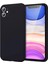 iPhone 11 Kılıf First Silikon - Siyah 1