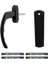 Netpen Pvc Alüminyum Gömme Kol, Pencere Kolu, 4 Ad. Çiftli Sürme Teker -Antrasit 1