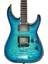 Esp Usa Custom Horizon Iı Quilted Maple Aqua Marine Sunburst Elektro Gitar 1