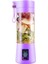 Taşınabilir USB Mikser El Blender Mor 380 Ml, Kolay Kullanımlı ve Şık Tasarım 1