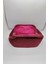 Burslu Bordo Simli Clutch Çanta Supra Ip El Yapımı 2