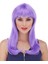 Mor Renk Uzun Düz Parti Peruğu (5263) 1