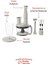 1500 Watt Beyaz Blender Seti, Güçlü ve Şık Tasarım 7