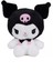 Sanrio Lisanslı Oturan Peluş Oyuncak (26 Cm) - Kuromi 5