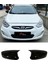 Hyundai Accent Blue 2011 ve Sonrası Batman Yarasa Ayna Kapağı Takım Piano Black 1