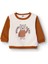 Erkek Bebek Woodland 1 Sweatshirt Şardonlu Bisiklet Yaka Uzun Kol 1