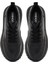 Erkek Siyah Bağcıklı Kalın Tabanlı Deri Sneaker 25WFD641114 7