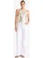Slim Fit Dar Kesim Halter Yaka Fitilli Kaşkorse Parlak Kumaş Atlet G2531AX25AU 2