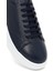 Erkek Lacivert Bağcıklı Kalın Tabanlı Deri Sneaker 25WFD8240FT 9
