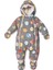 Erkek Bebek Astronot Tulum Fermuarlı Uzun Kol Patikli 1