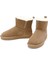 Kadın Camel Süet Deri Teddy Bot 25WFD478310 3