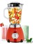 60'lar Tarzı Renkli Retro Blender, 1,5l, 500W, Cam ve Metal Bıçaklı, Şık Tasarım 1