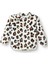 Kız Bebek Leopar Welsoft Hırka Peluş Uzun Kol 1