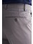 Gri Yan Cep Açık Paça Kendinden Desenli Slim Fit Esnek Pantolon 1003255151 5