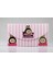 Çizgili Labubu Macaron Mektup Defter 1