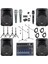 Ample Surface-Paket-4 Aktif Hoparlör ve Mixer Full Ses sistemi seti 1