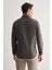Haki Sert Yaka Uzun Kol Slim Fit Pamuklu Gömlek 1004255175 5