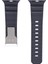 Apple Watch Ultra 2 (49MM) Uyumlu Metal Tokalı Silikon KORDON-145 Mavi 5
