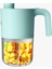 Şarjlı Çok Amaçlı 5in1 Mikser Blender Çırpıcı Doğrayıcı Parçalayıcı 300ML Yeşil 3