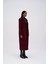 Selva Masculine Uzun Bordo Trençkot 4