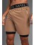 Unisex Şort,astarlı Şort,gym Şort, Fitness Şort,gizli Cepli Şort, Fitness Taytlı Şort 1