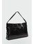 Giulio Kemer Detaylı Omuz Çantası Siyah 2