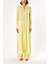 Sarı Beli Lastikli Pantolonlu Ikili Takım 12317 2