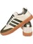 Hakiki Deri Kadın Spor Ayakkabı Sneaker MAK-3020 Bej Haki 5
