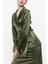 Haki Bol Kesim Ceket ve Etekli Takım 12290 4