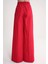Kırmızı Beli Lastikli Bol Kesim Pantolon 41653 4
