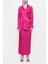 Fuşya Bol Kesim Ceket ve Etekli Takım 12290 7